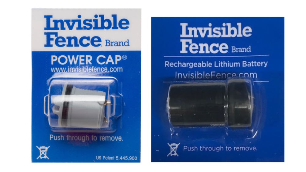 Power cap and rechargeable Invisible Fence batteries